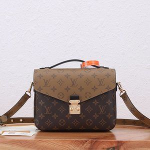 Louis Vuitton Pochette Metis Reverse Brown&Tan Shoulder Bag